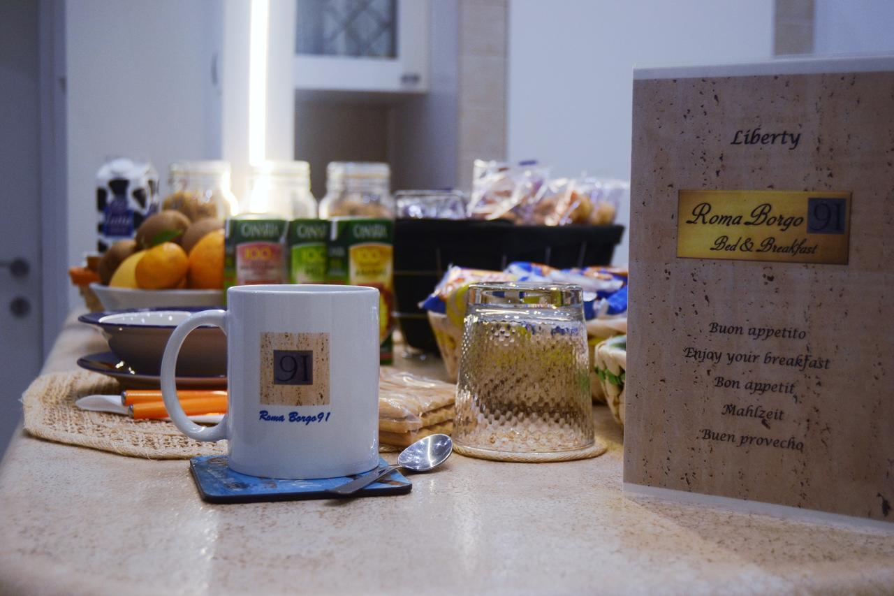 Roma Borgo91 Bed & Breakfast Bagian luar foto