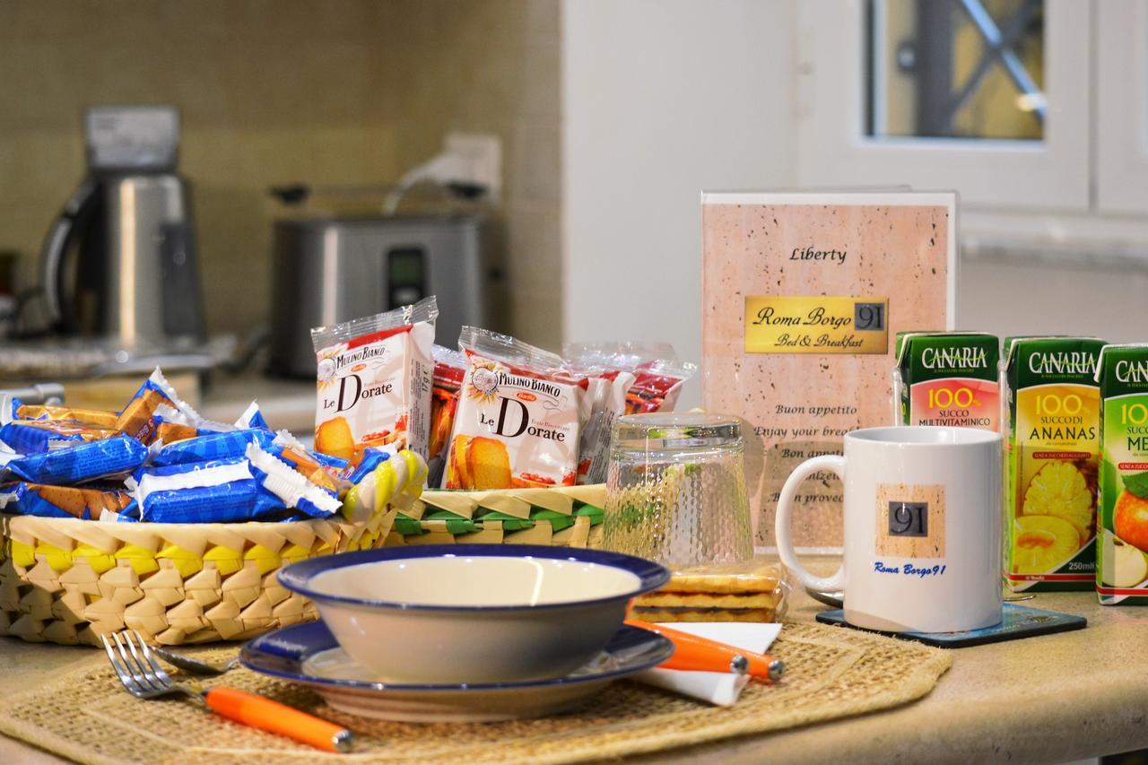 Roma Borgo91 Bed & Breakfast Bagian luar foto
